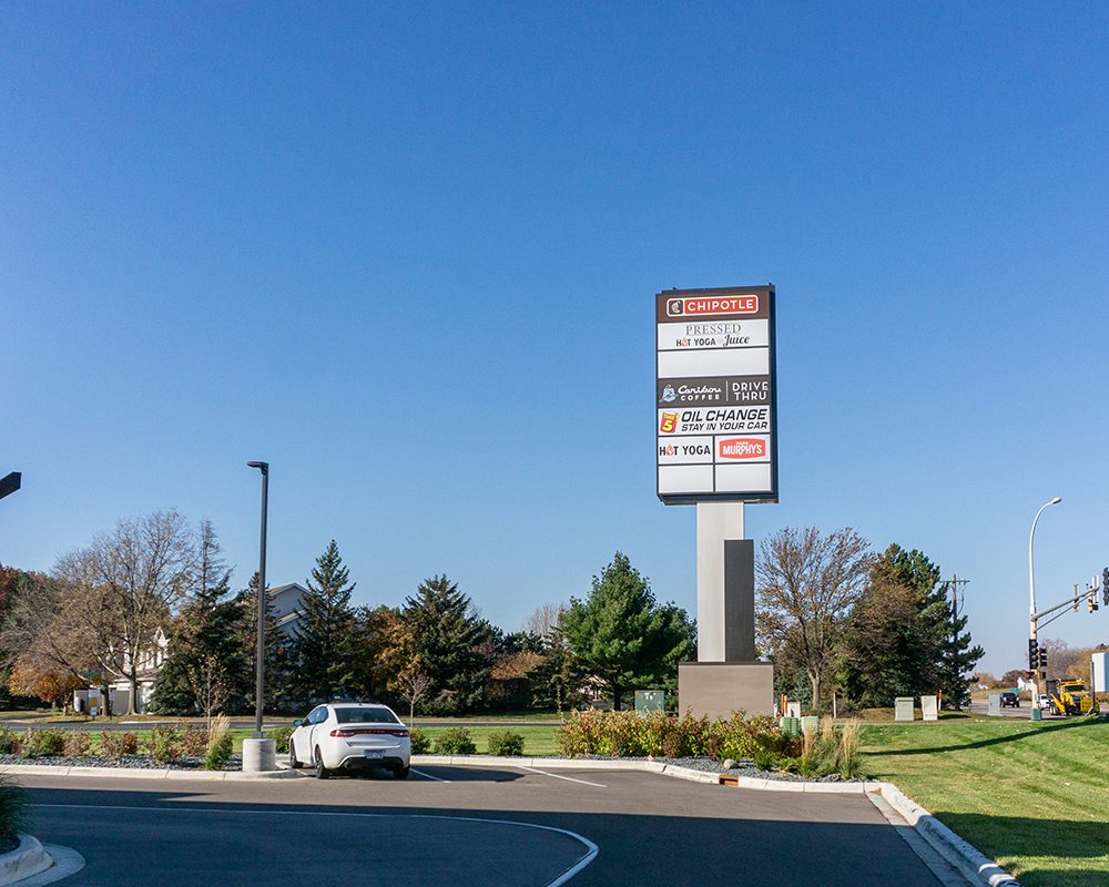 Blaine Square Multi Tenant Pylon Signs